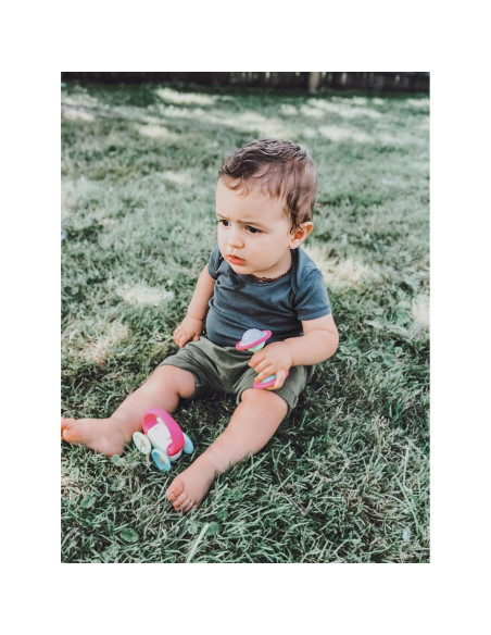 Mini Mancuernas de Dentición BaBeloved para Bebés 0-6 Meses