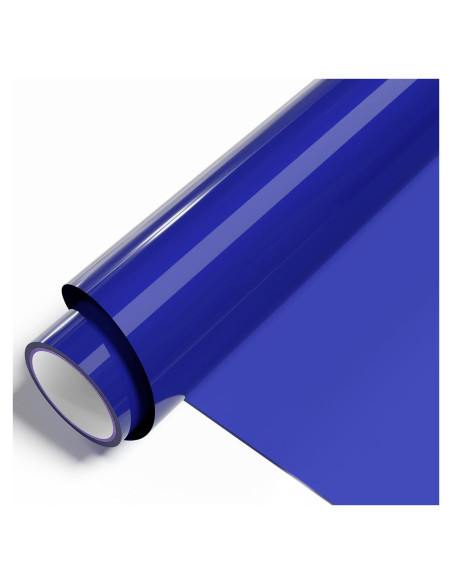 Rollo de Vinilo Termoadhesivo JAVIGA Azul Real 30.48 cm x 3.05 m
