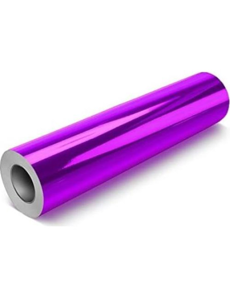 Vinilo Adhesivo Permanente VViViD DECO65 Cromo Púrpura 30.48m