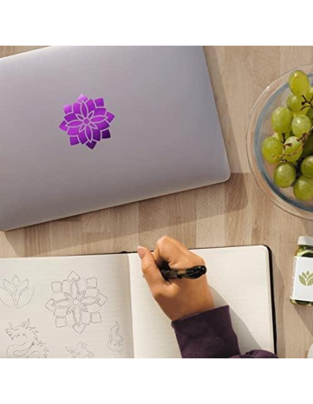 Vinilo Adhesivo Permanente VViViD DECO65 Cromo Púrpura 30.48m