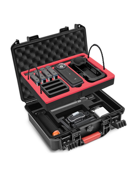 Funda Impermeable Tomat para Insta360 X4/X3, Doble Capa, IP67