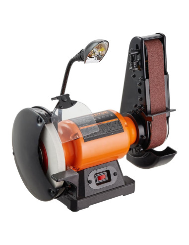 Esmeril de Banco VEVOR 8" y Lijadora de Banda 2" x 28"