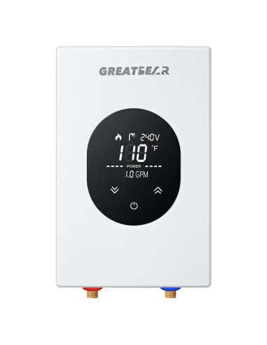 Calentador de Agua Eléctrico Sin Tanque GREATBEAR 6KW 240V