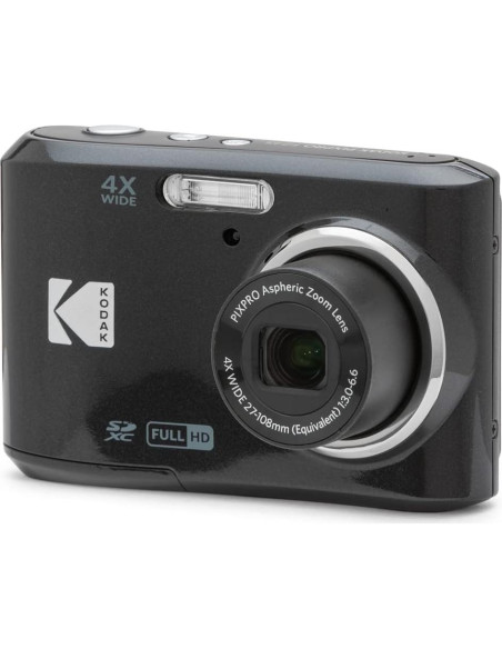 Cámara Digital Kodak PIXPRO FZ45 16MP Negra + Tarjeta 64GB Cámara Digital Kodak PIXPRO FZ45 16MP Negra + Tarjeta 64GB