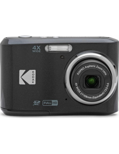 Cámara Digital Kodak PIXPRO FZ45 16MP Negra + Tarjeta 64GB