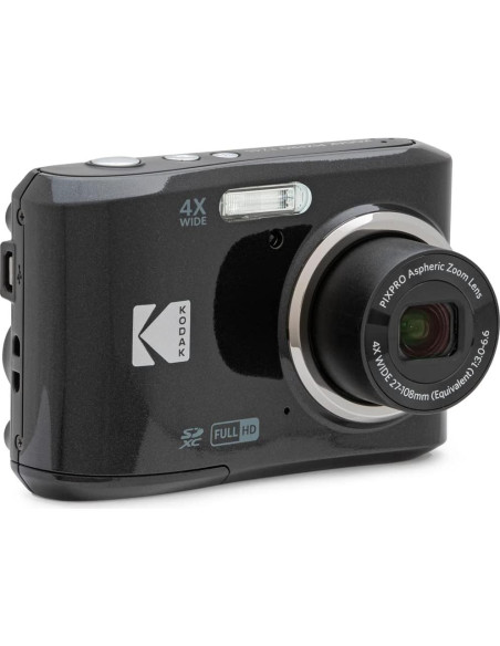 Cámara Digital Kodak PIXPRO FZ45 16MP Negra + Tarjeta 64GB Cámara Digital Kodak PIXPRO FZ45 16MP Negra + Tarjeta 64GB