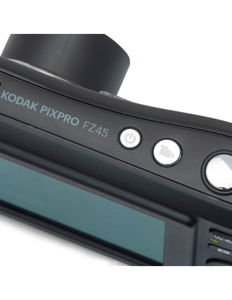 Cámara Digital Kodak PIXPRO FZ45 16MP Negra + Tarjeta 64GB Cámara Digital Kodak PIXPRO FZ45 16MP Negra + Tarjeta 64GB