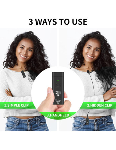 Sistema de Monitoreo In Ear Inalámbrico XTUGA J01 UHF 50m