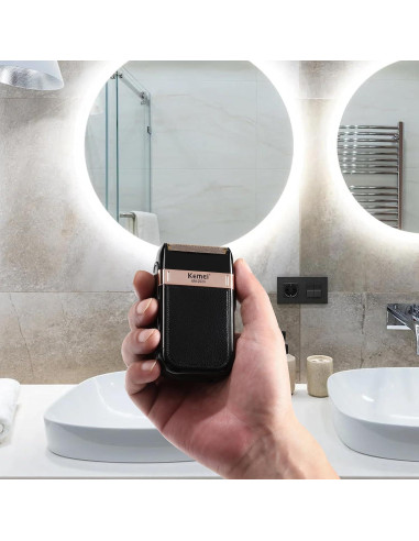 Afeitadora Eléctrica KEMEI KM-2024 Impermeable Recargable