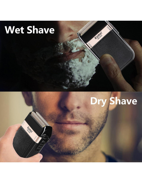 Afeitadora Eléctrica KEMEI KM-2024 Impermeable Recargable