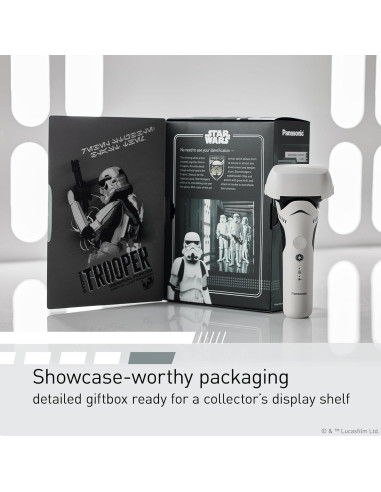 Afeitadora Eléctrica Panasonic Star Wars ES-SWLT2W 3 Cuchillas