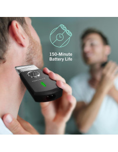 Afeitadora Eléctrica de Viaje Perry Ellis PM203 Resistente al Agua 2