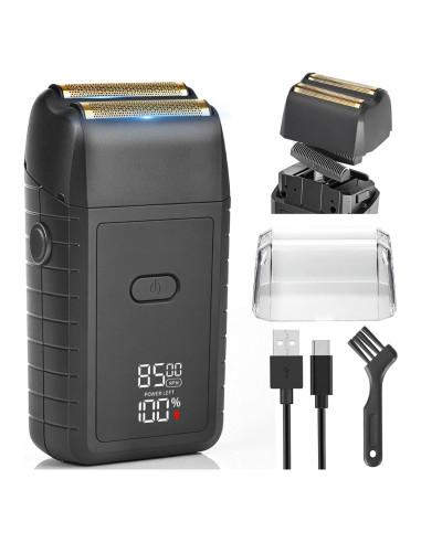 Afeitadora eléctrica JASTT 888 con cuchillas flotantes y 2 velocidades