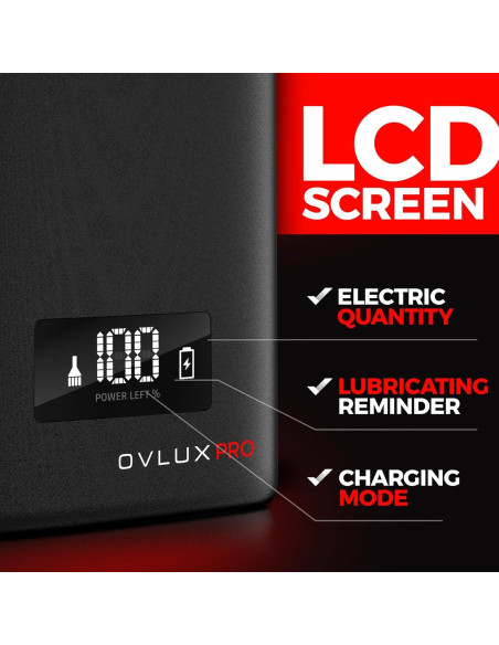 Maquinilla de Afeitar OVLUX GX1 3 Cuchillas Inalámbrica Metal