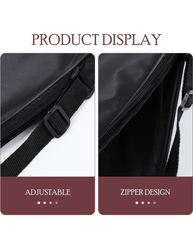 Bolsa de Raqueta de Tenis Toddmomy Liviana con Correa Ajustable