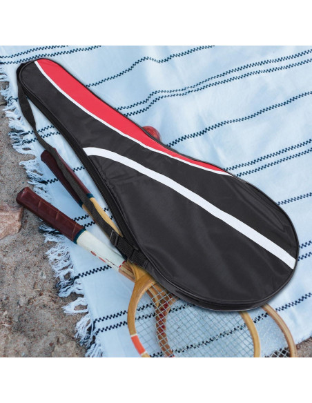 Bolsa de Raqueta de Tenis Toddmomy Liviana con Correa Ajustable