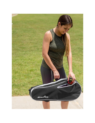 Bolsa de Tenis Athletico Competitor 3 Raquetas Acolchada