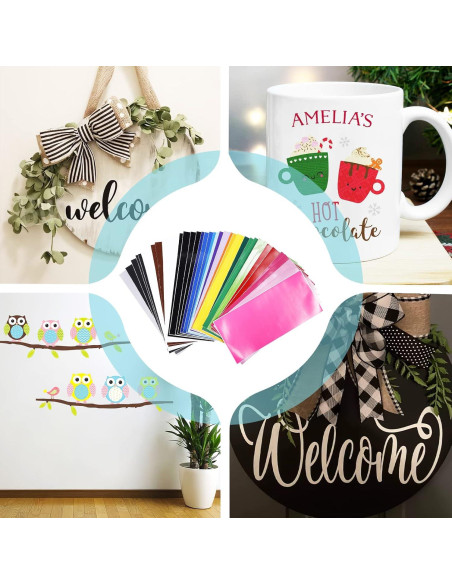 Vinilo Inteligente Removible UCEC para Cricut Joy 22 Colores