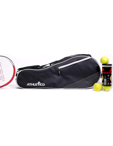 Bolsa de Tenis Athletico Competitor 3 Raquetas Acolchada