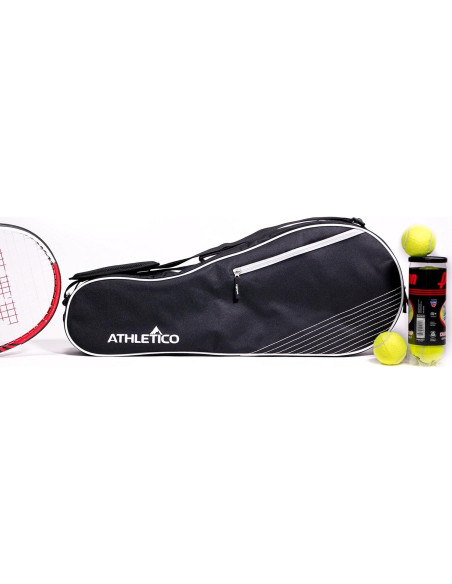 Bolsa de Tenis Athletico Competitor 3 Raquetas Acolchada