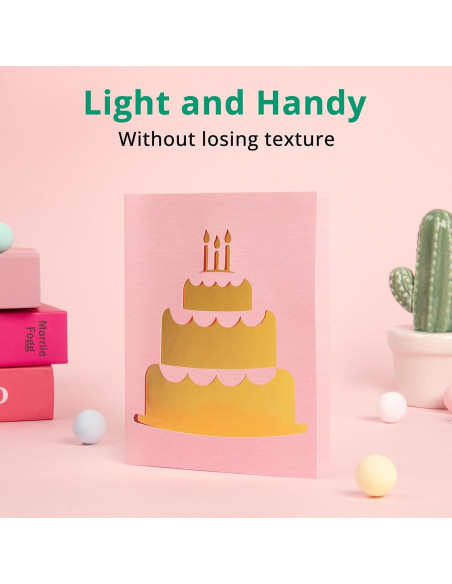 Kit de Creación de Tarjetas HTVRONT para Cricut Joy - 23 Piezas