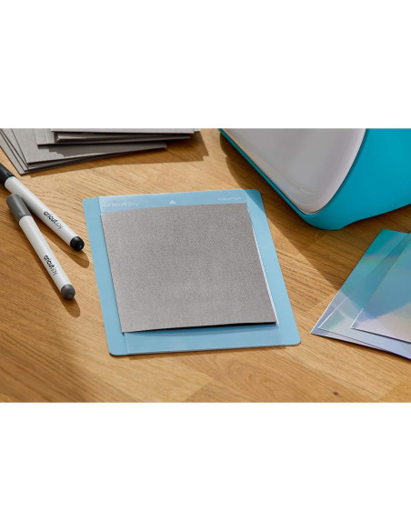 Tarjetas Insertar Cricut Joy A6 Gris Plateado Holográfico Tarjetas Insertar Cricut Joy A6 Gris Plateado Holográfico