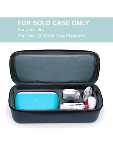 Funda de viaje dura Glamgen para Cricut Joy con 3 alfombrillas
