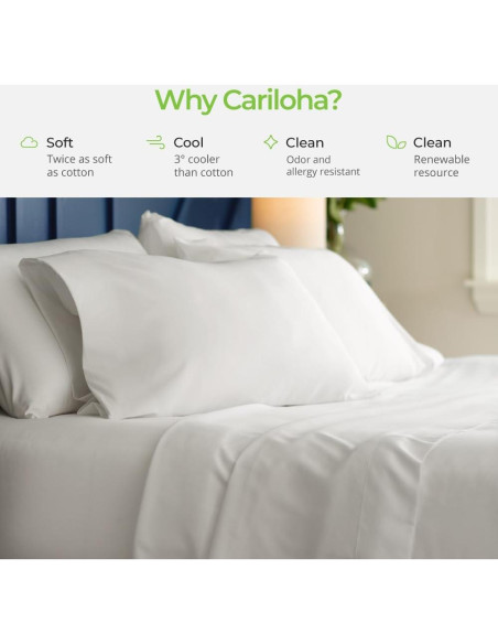 Conjunto de Sábanas Cariloha Aloha Soft 4 Piezas Rey Dividido Gris