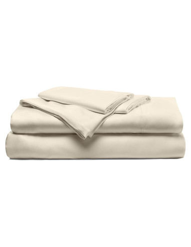 Conjunto de Sábanas de Satén Cariloha 4 Piezas Reina Viscosa