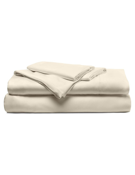 Conjunto de Sábanas de Satén Cariloha 4 Piezas Reina Viscosa