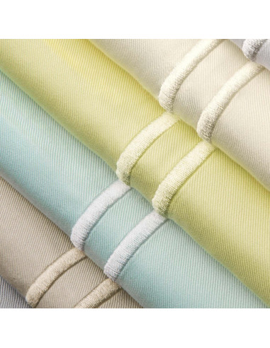 Juego de Sábanas Individual MALOUF 100% Rayón de Bambú Blanco