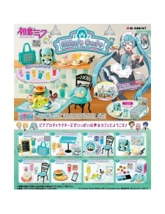 Figura de Intercambio Re-ment Hatsune Miku Cafetería 1/8 2