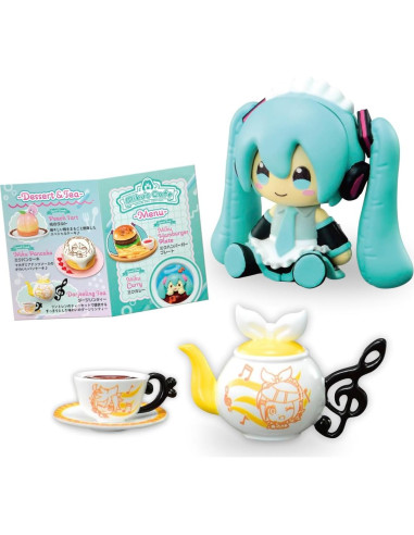 Figura de Intercambio Re-ment Hatsune Miku Cafetería 1/8