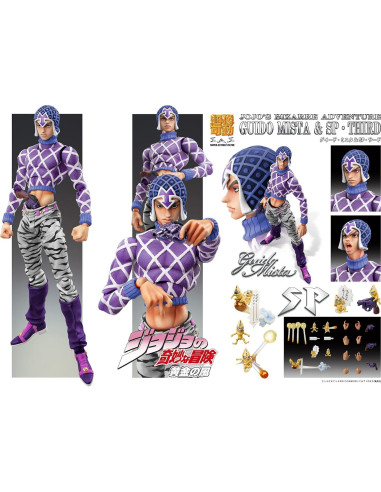 Figura de acción Guido Mista Medicos 15.24 cm JoJo's Bizarre Adventure