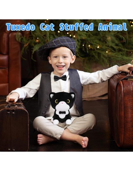 Juguete de Peluche Gato Esmoquin LSYDCARM 20x26x1 cm