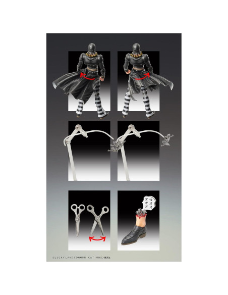 Figura de Acción Risotto Nero Medicos 15.24 cm JoJo's Bizarre Adventure