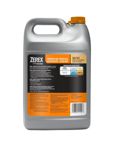 Anticongelante Zerex 50/50 Listo para Usar 4.2 kg para Vehículos Americanos