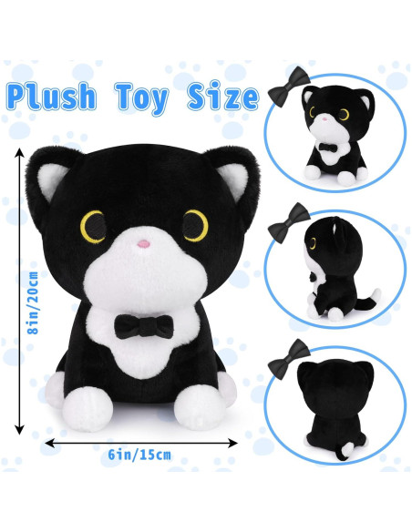 Juguete de Peluche Gato Esmoquin LSYDCARM 20x26x1 cm