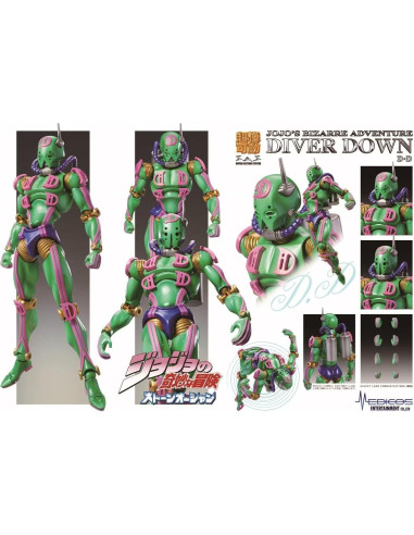 Figura de Acción Medicos JoJo's Bizarre Adventure Diver Down 16 cm