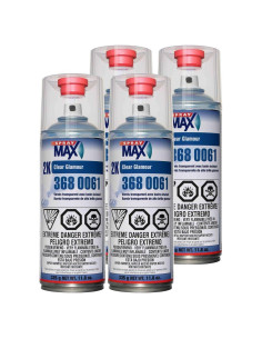 Spray Max 2K Clearcoat Brillante 4 Pack 1.34L Uretano