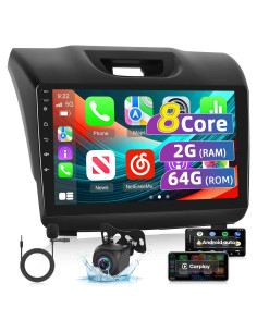 Radio de Coche EKAT para Isuzu D-MAX/MU-X 2015-2018 - 9" Android 13