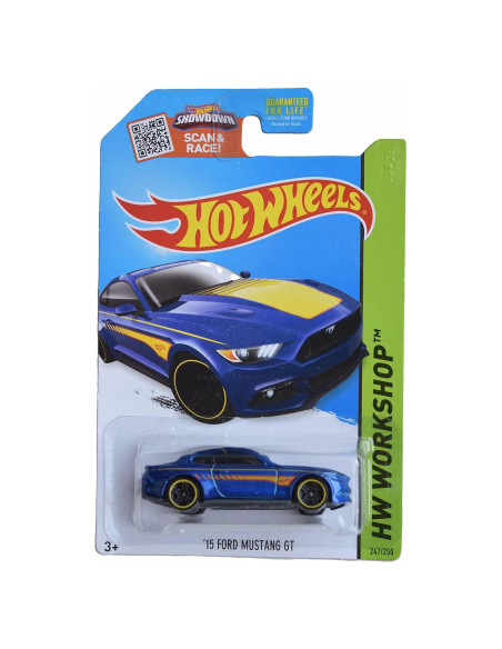 Hot Wheels Mustang GT 1:64 Metal - Coche a Escala para Niños Hot Wheels Mustang GT 1:64 Metal - Coche a Escala para Niños