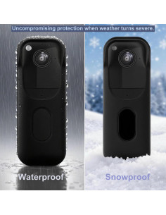 Funda de Silicona Impermeable BAOKZZOM para Timbre Blink 2025 2