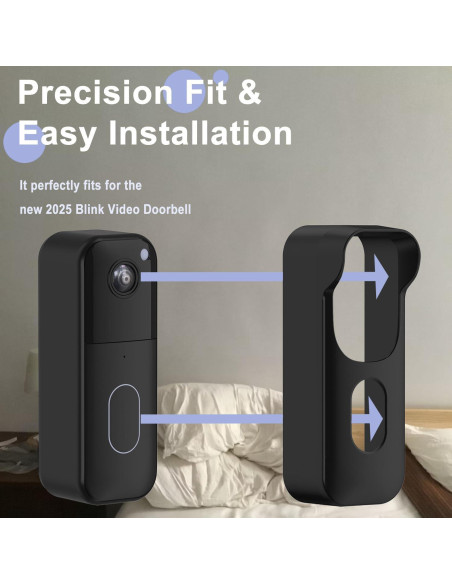 Funda de Silicona Impermeable BAOKZZOM para Timbre Blink 2025