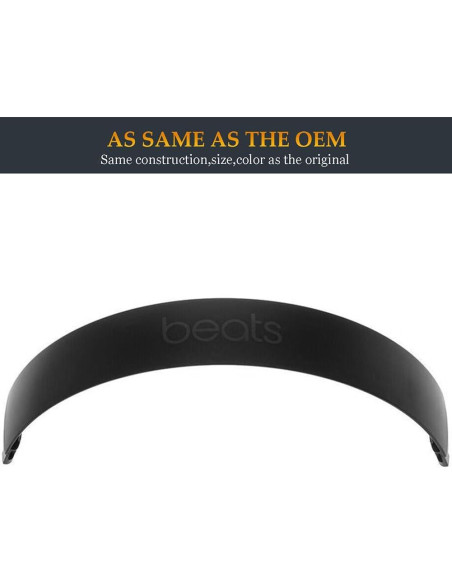 Banda de cabeza de repuesto Ncnvnra para Beats Studio 3/2 - Negro