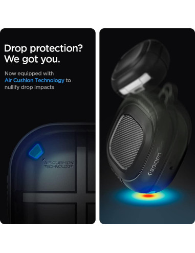 Funda Protectora Spigen Rugged Armor para Galaxy Buds - Negro Mate