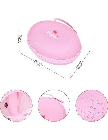 Funda Protectora Mchoi Rosa para Auriculares Beats Studio Pro