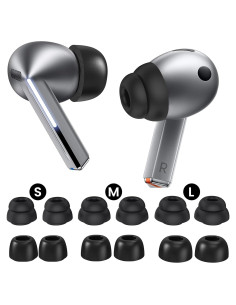 Puntas de Oído Delidigi para Galaxy Buds3 FE/Pro - 6 Pairs