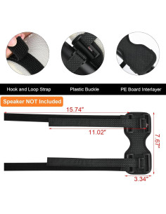 Soporte Portátil Ajustable para Altavoz TXEsign - Bicicleta, Golf, Barco 2