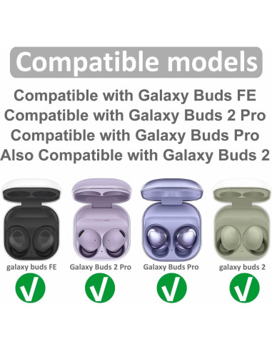 6 Pares Puntas Espuma Memoria IiEXCEL S/M/L para Galaxy Buds FE